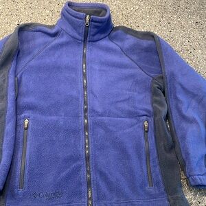 Columbia, thick fleece jacket, men’s small
